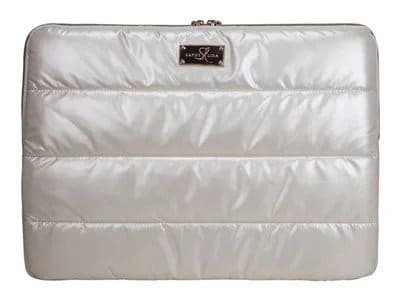 Sandy Lisa Cape Town Sleeve for Laptops up to 16 inches - White Chrome