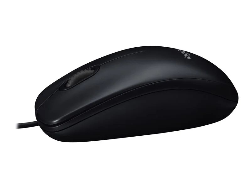 Logitech M100 Wired Optical Ambidextrous PC Mouse with 1000 DPI Optical  Tracking Gray 910-001601 - Best Buy