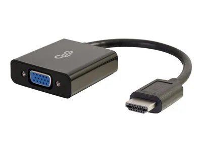 C2G HDMI (M) to VGA (F) Adapter Converter Dongle - Black