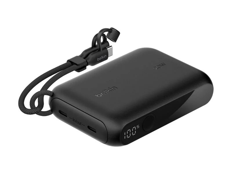 Belkin BoostCharge Power Bank 10K with Display - Black | 78819163