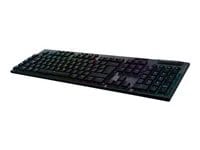 Logitech G915 LIGHTSPEED Wireless RGB Mechanical Gaming Keyboard - GL Clicky - keyboard
