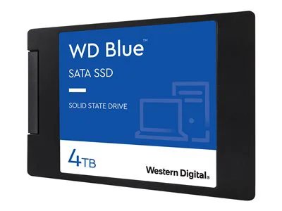 

WD Blue 4TB SATA SSD 2.5”/7mm cased