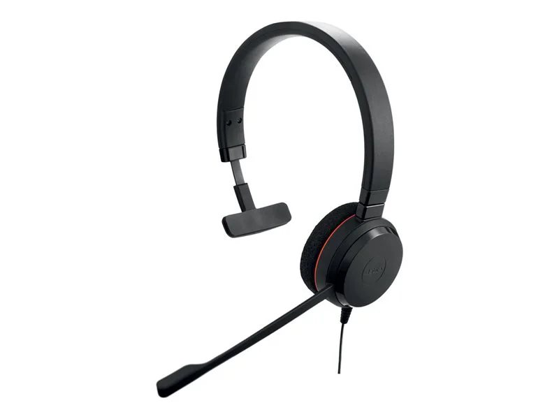 Jabra EVOLVE 20 UC USB-A Wired Mono Headset - Black | 78011460