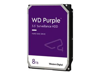 

WD Purple 8TB Surveillance Hard Drive, 5640 rpm, 128MB cache
