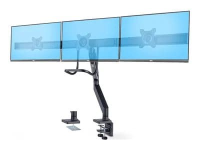 StarTech.com Desk Mount Triple Monitor Arm with Crossbar For Up To