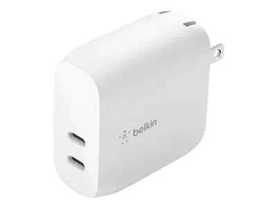 

Belkin BoostCharge Dual USB-C PD 40W Wall Charger - White