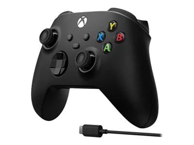 

Microsoft Xbox Wireless Controller + USB Type-C Cable (2020, Carbon Black)
