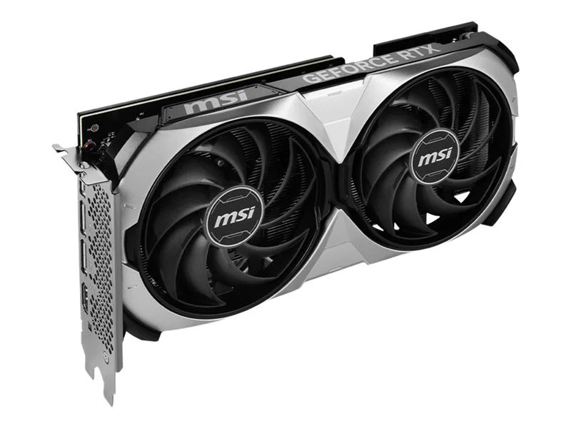 MSI GeForce RTX 4070 VENTUS 2X 12GB GDDR6X OC Graphics Card