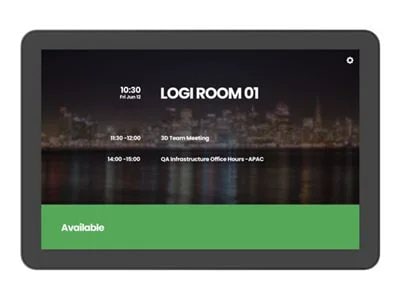 

Logitech TAP Scheduler Purpose-Built Scheduling Panel for Meeting Rooms - Graphite