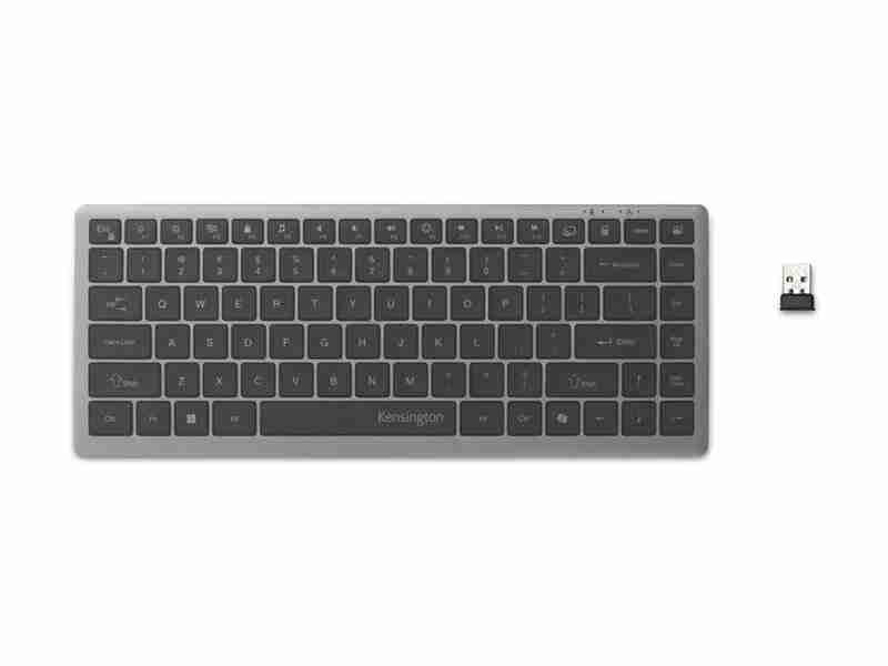 ✨キーボード美品✨第8世代i5✨高級SSD 256GB✨USB-C✨Office Kensington KB435 EQ Rechargeable Multi-Device Compact Keyboard