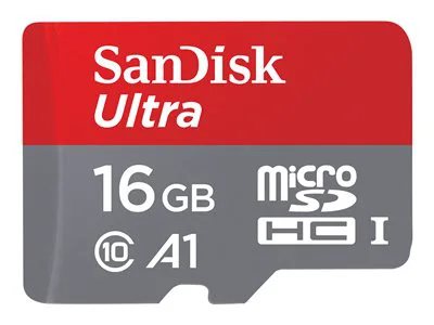 

SanDisk 16GB Ultra microSD with SD Adapter