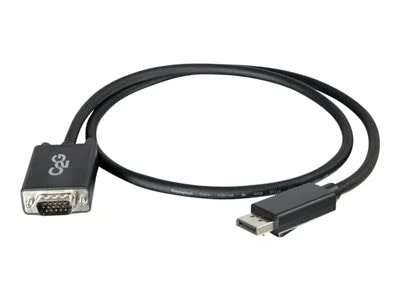 Photos - Cable (video, audio, USB) C2G 15ft DisplayPort to VGA Adapter Cable - M/M - video adapter cable - Di 