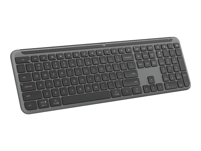 Logitech K950: Slim Keyboard - Graphite | 78804082 | Lenovo US