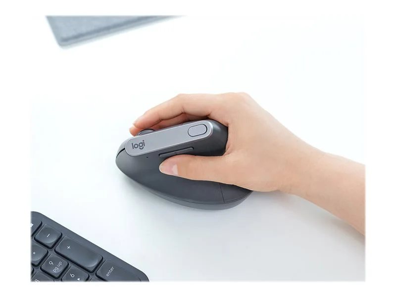 Logitech MX Vertical Wireless Mouse - Graphite | 78010792 | Lenovo CA