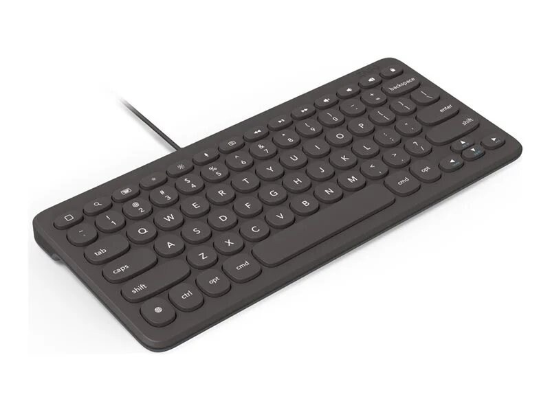 ZAGG Connect 12C Type-C Wired Desktop Keyboard, 12 inches - Black