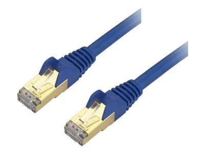 StarTech.com CAT6a Ethernet Cable, 1.8m/6 ft - Blue
