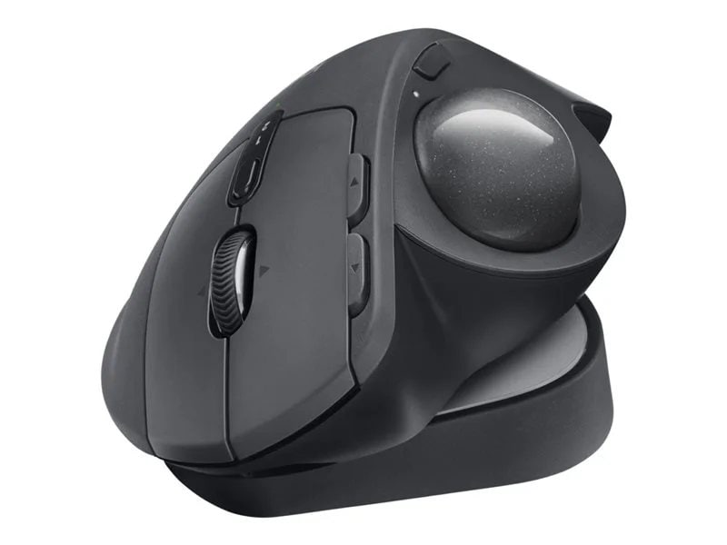 Logitech MX ERGO S Plus Wireless Ergonomic Trackball Mouse
