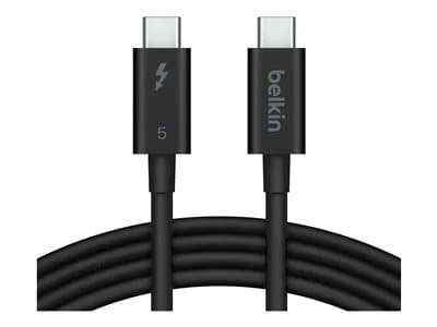 Belkin - 3.3ft USB-C Thunderbolt 5 Cable w/ 240W Power Delivery, Bandwidth Boost Up to 120Gbps, and 4K UHD Display Resolution - Black - image 10