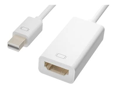 Photos - Cable (video, audio, USB) UNC Mini DisplayPort to HDMI Adapter, 6.5 inches - White 78362530