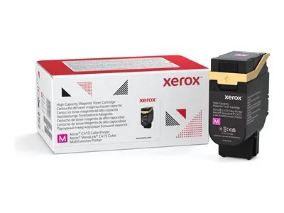 Photos - Ink & Toner Cartridge Xerox Genuine  Magenta High Capacity Toner Cartridge for  C410/C 