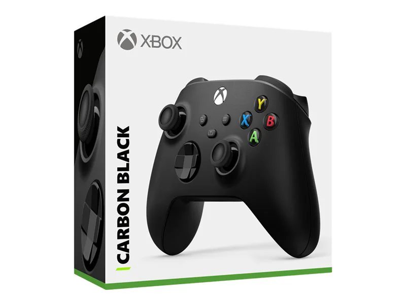 Microsoft Xbox carbon black series x controller | 78015887 | Lenovo US