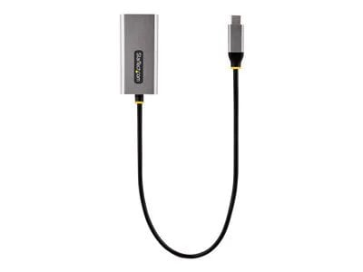 StarTech USB-C to Gigabit Ethernet Adapter, 12in - Black