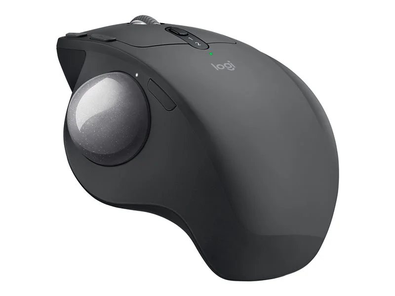 Logitech MX ERGO Plus Trackball Mouse - Black