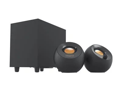 Creative Labs Pebble Plus 2.1-Channel Desktop Speakers with Subwoofer - Black