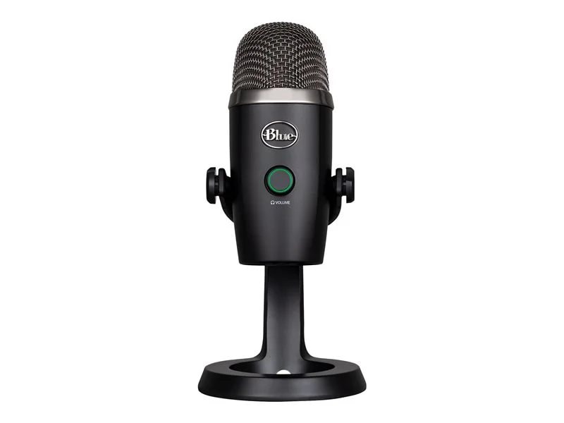 Blue Microphones Yeti Nano Premium Wired Multi-Pattern USB Condenser Microphone - Black