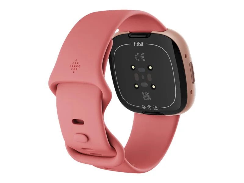 Fitbit Montre de sport GPS Versa 4 Smartwatch Rose/Rose