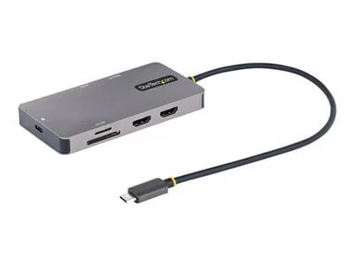 

StarTech USB-C Portable Dock w DP 14 - 2xHDMI 2xUSB3 LAN 100W PD