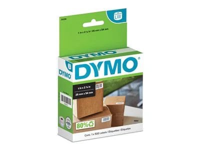 

DYMO LabelWriter Multipurpose Labels 1" x 2.12" in 500 Labels
