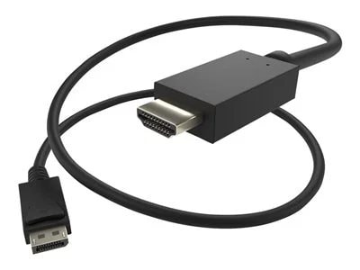 Photos - Cable (video, audio, USB) UNC 10ft DisplayPort Male to HDMI Cable Male, Black 78362504