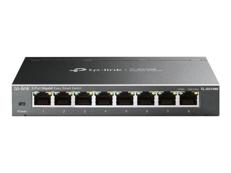 TP-Link JetStream TL-SG108E Smart Switch ports | 78010839 | Lenovo US