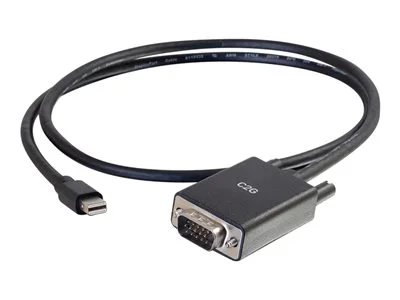 

C2G Mini DisplayPort to VGA Active Adapter Cable, 3ft - Black