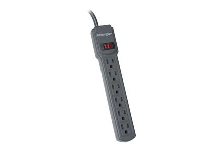 Kensington Guardian Standard 6-Outlet Power Strip/Surge Protector, 1.2m/4ft