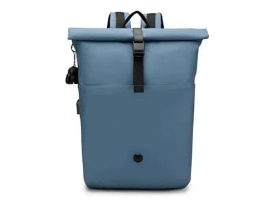 Swissdigital LAMONE Rolltop Backpack for Laptops up to 16 inches - Dark Blue