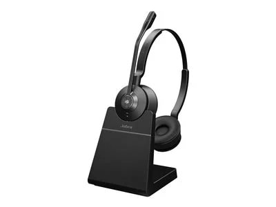 Photos - Headphones Jabra Engage 55 Stereo Headset USB-A MS with Stand - Black 78215860 