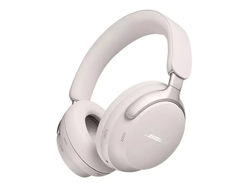 Bose QuietComfort Ultra Wireless Noise Cancelling Over-the-Ear Headphones - White Smoke