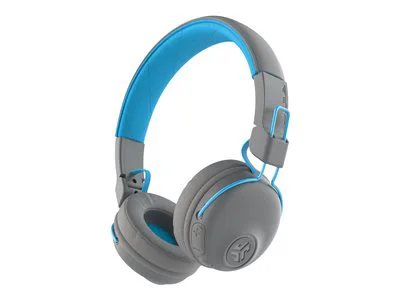 JLab Studio Wireless On-Ear Headphones - Gray/Blue