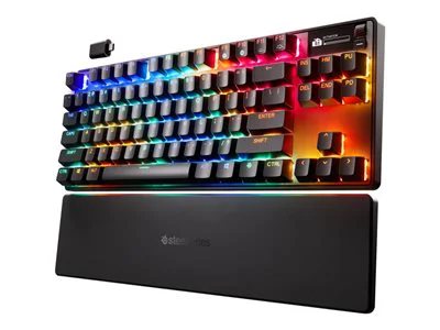 【美品】SteelSeries APEX 3 TKL RGBキーボード Amazon.com: SteelSeries Apex 3 TKL RGB Gaming Keyboard