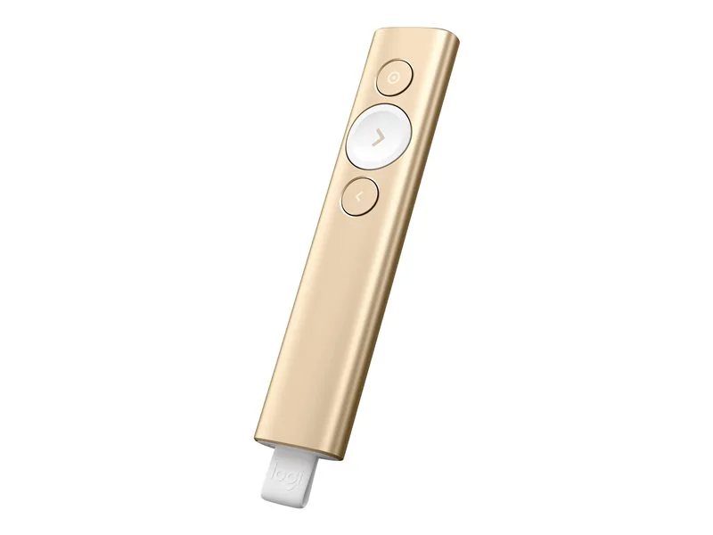 Logitech Spotlight Presentation Remote (Gold) | 78012647 | Lenovo US