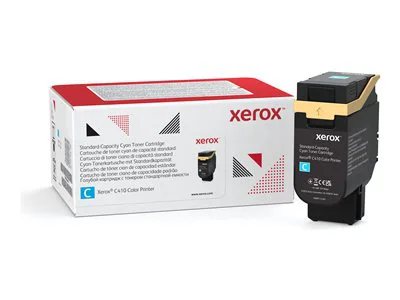 Xerox Genuine Xerox Cyan Standard Capacity Toner Cartridge for Xerox C410/C415 Printers (Use & Return)