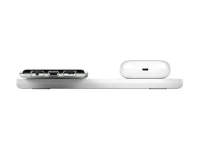 Belkin BoostCharge Dual Wireless Charging Pads, 10W - White
