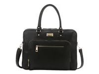 Sandy Lisa London Shoulder Bag for Laptops up to 15.6 inches - Black