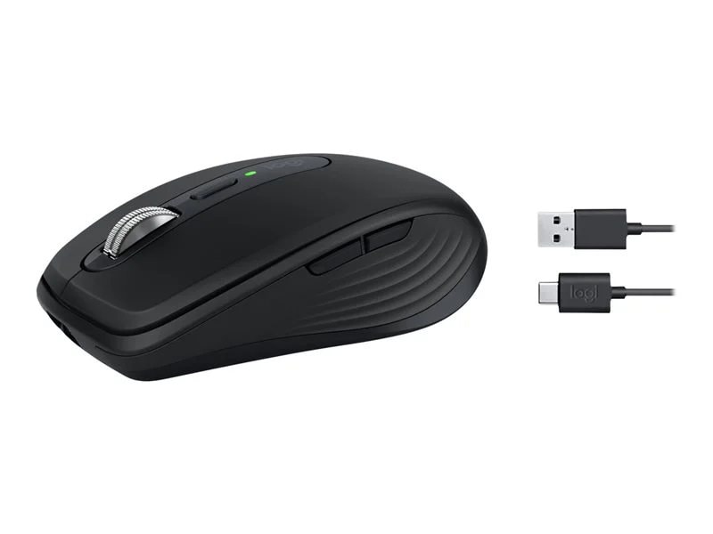 Logitech MX Anywhere 3S Compact Performance Mouse - Black