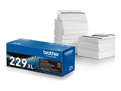Brother TN229XLBK Colour Laser High Yield Toner Cartridge - Black