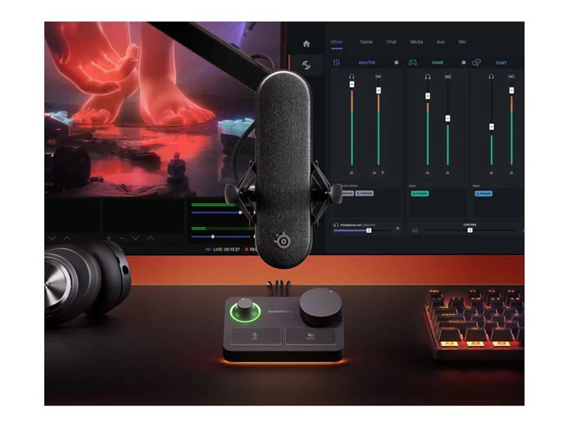 SteelSeries Alias Pro XLR Microphone | 78806985 | Lenovo US