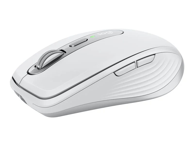Logitech MX Anywhere 3 - mouse - Bluetooth, 2.4 GHz - pale gray