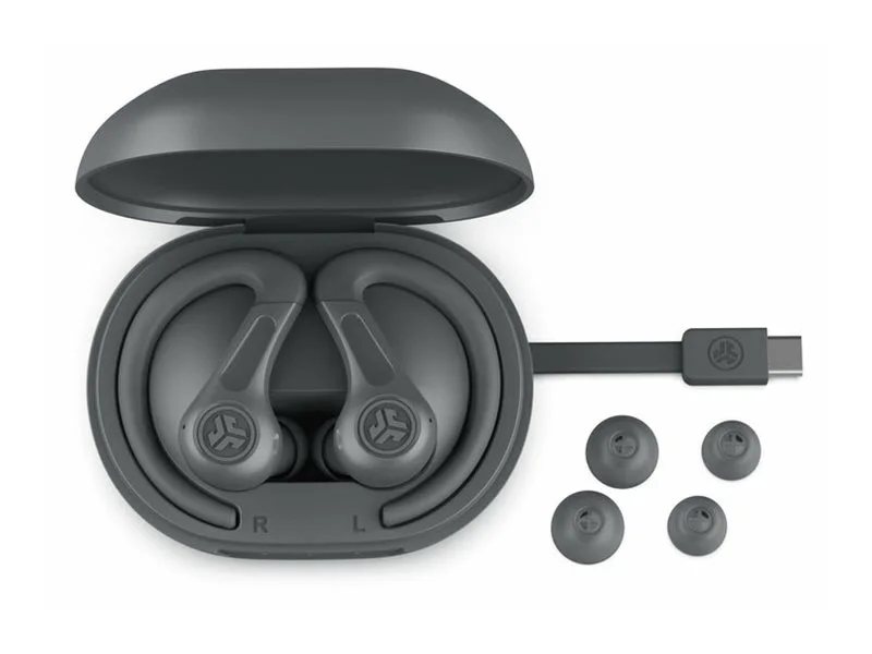 JLab JBuds Sport ANC 4 Earbuds - Graphite | 78808863 | Lenovo US